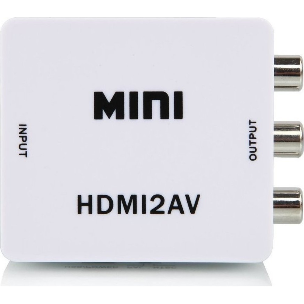 ΜΕΤΑΤΡΟΠΕΑΣ ΣΗΜΑΤΟΣ HDMI ΣΕ AV (3RCA) 1080P HDMI2AV ΜΕΤΑΤΡΟΠΕΑΣ ΣΗΜΑΤΟΣ HDMI ΣΕ AV (3RCA) 1080P HDMI2AV
